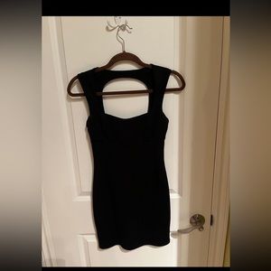 Solemio Sexy Black Dress . Mini.